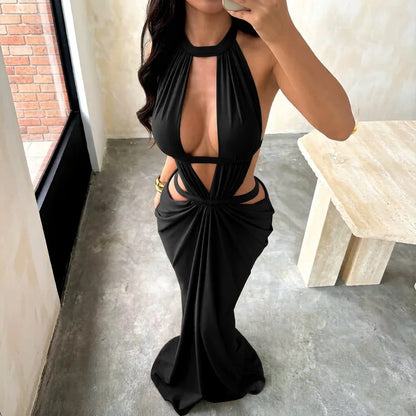 Katrina Cut-Out Maxi Dress