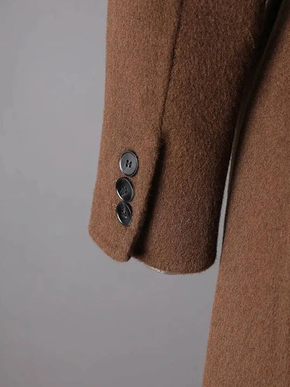 Brown Belted Trench Coat