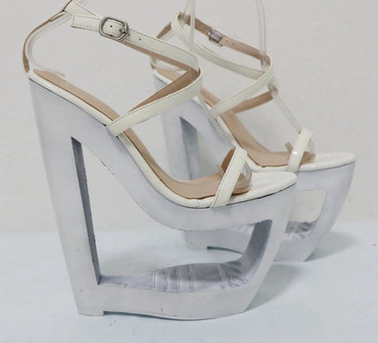 Stunt Queen Wedge High Heels