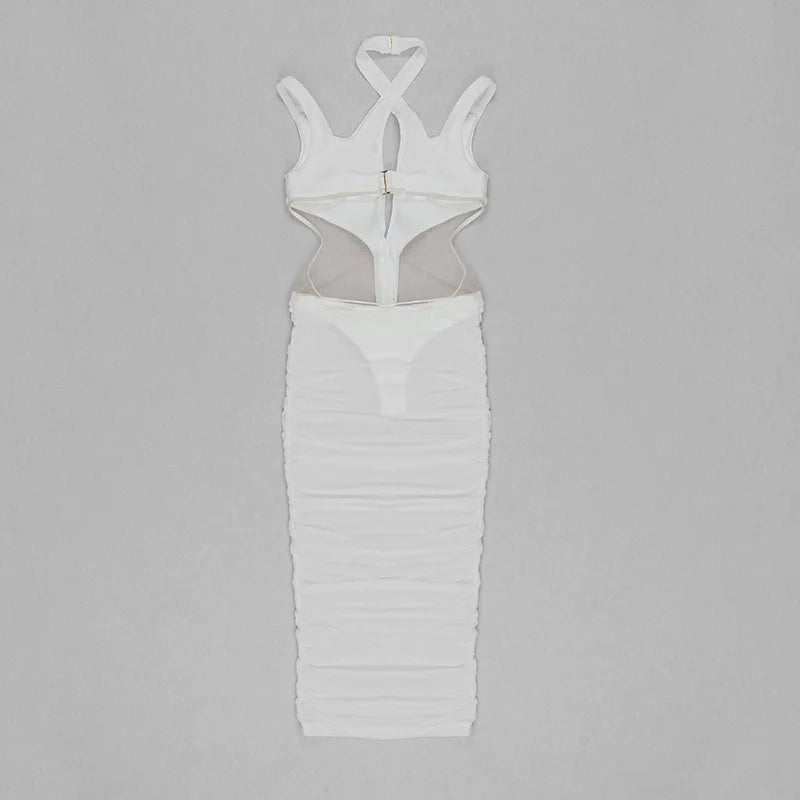 Sienna Mesh Bandage Dress