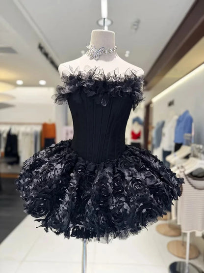 Princessa Floral Vorset Mini Dress