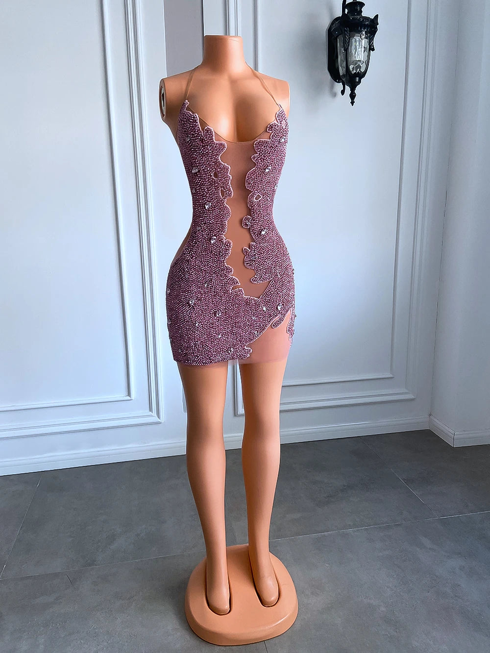 Shay Mesh Mini Dress Fashion Closet Clothing