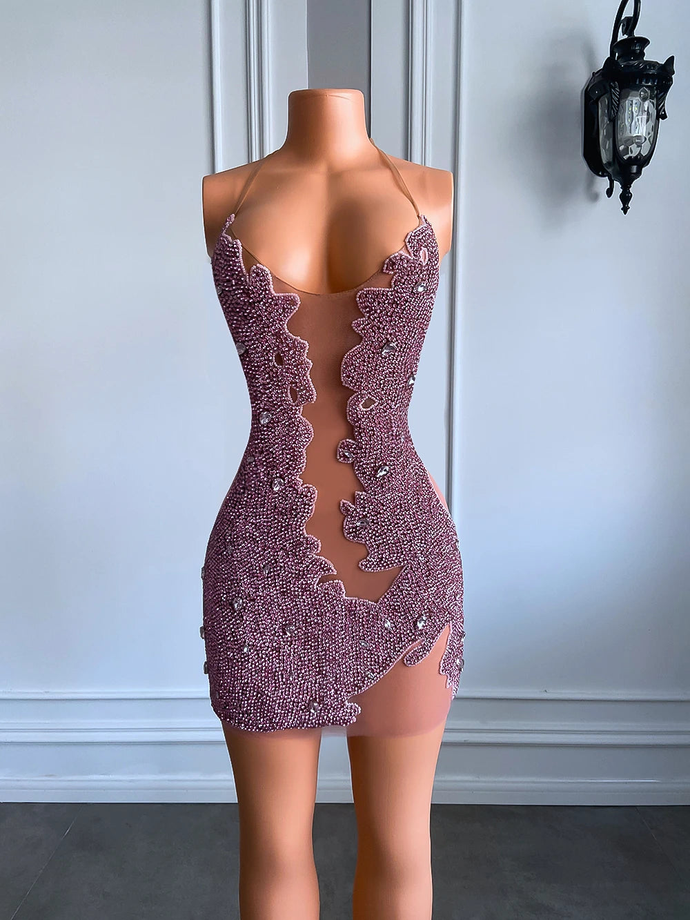 Shay Mesh Mini Dress Fashion Closet Clothing