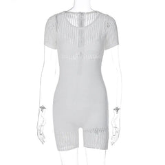 Silhouette Bodycon Romper Fashion Closet Clothing