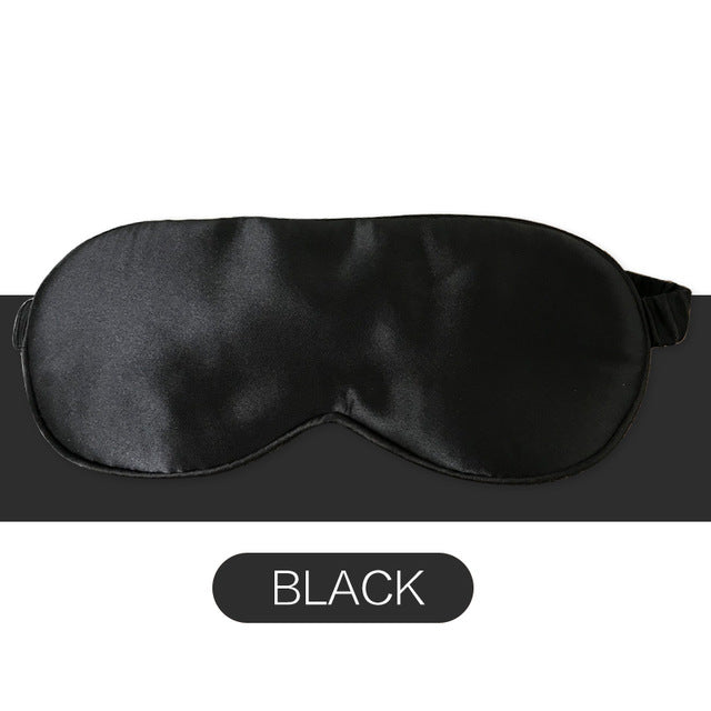 Silk Sleep Eye Mask Fashion Closet Clothing