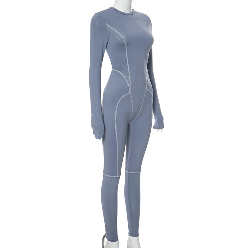 Slim Bodycon Jumpsuit Fashion Closet Clothing