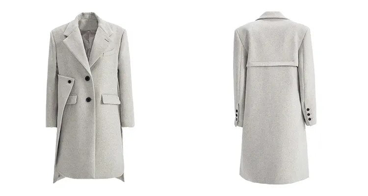 So Cozy Wool Coat Fashion Closet Clothing