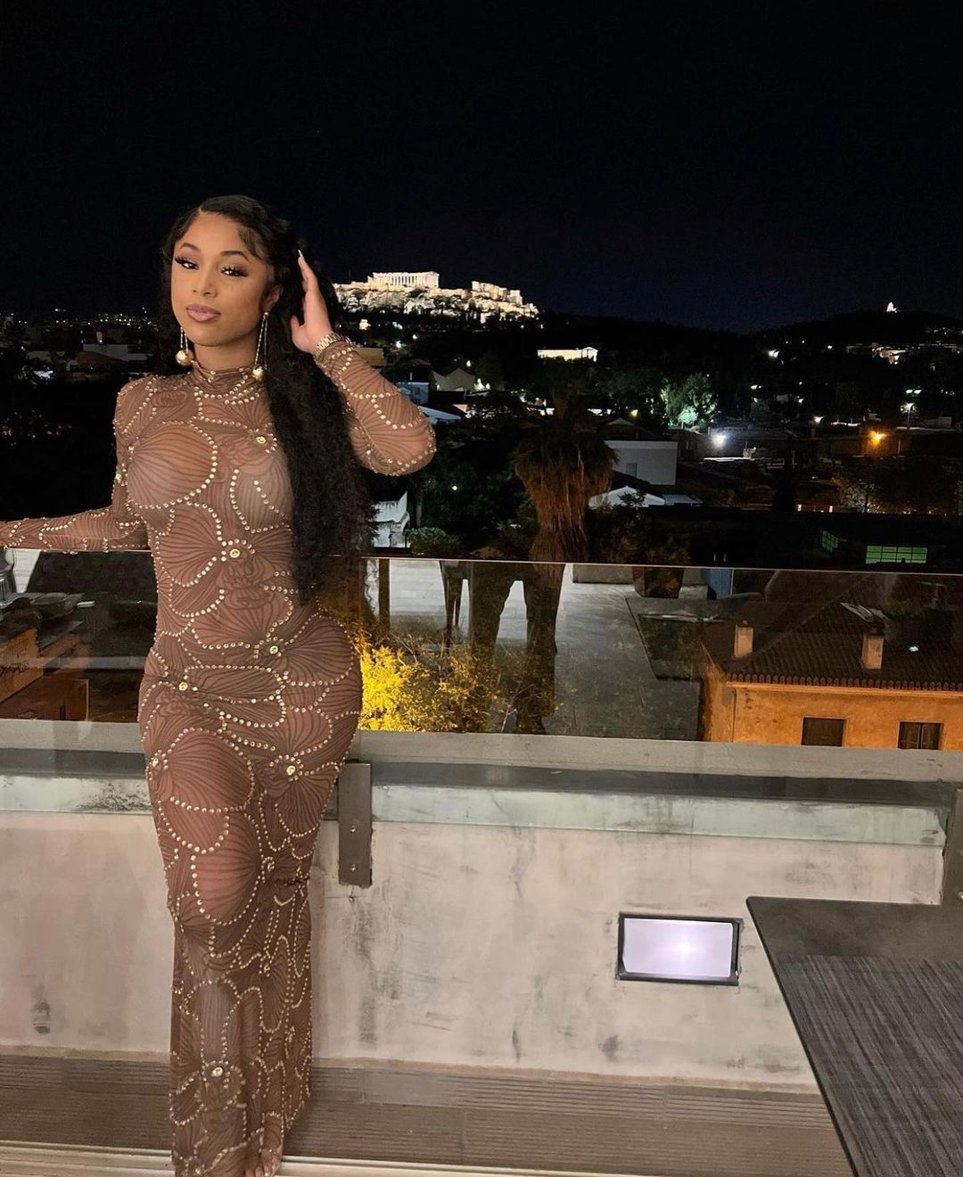 Sparkly Maxi Dress Fashion Closet Clothing