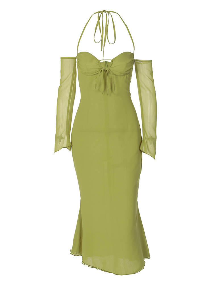 Strapless Bodycon Maxi Dress Fashion Closet Clothing