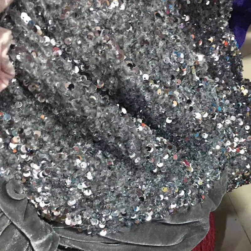 Sweetheart Sparkly Sequin Dress Fashion Closet Clothing