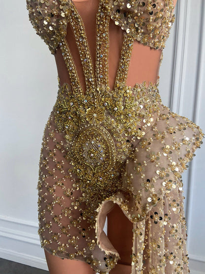 Sweetheart Sparkly Sequin Dress Fashion Closet Clothing