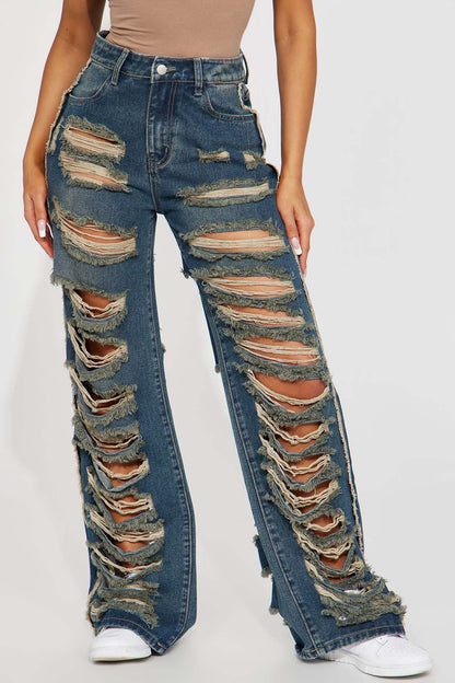 Tara Ripped Jeans Fashion Closet Clothing