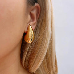 Teardrop Earrings Fashion Closet Clothing
