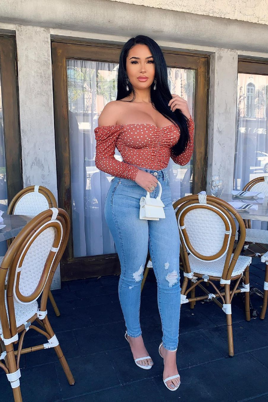 Them Curves High Waist Jeans - Medium Blue Wash Fashion Closet Clothing