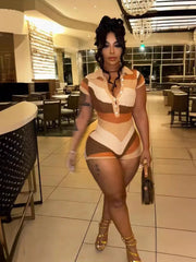 Tiffaney Knit Romper Fashion Closet Clothing