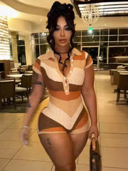 Tiffaney Knit Romper Fashion Closet Clothing