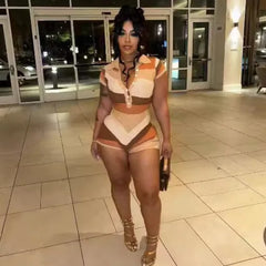 Tiffaney Knit Romper Fashion Closet Clothing