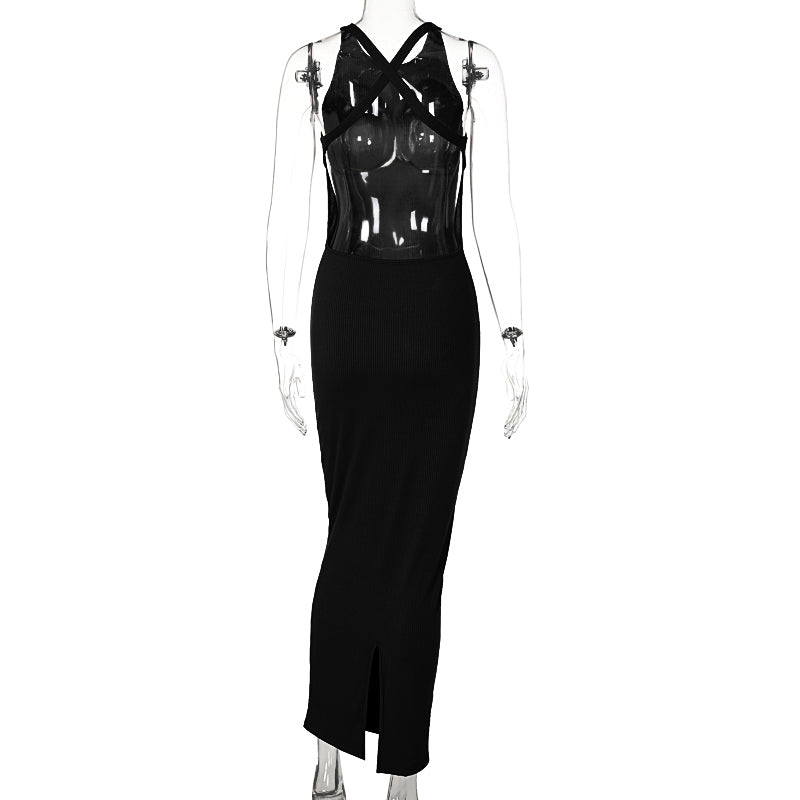 Tori Bodycon Midi Dress Fashion Closet Clothing