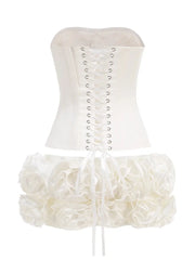 Twilight Ruffle Mini Skirt Set Fashion Closet Clothing