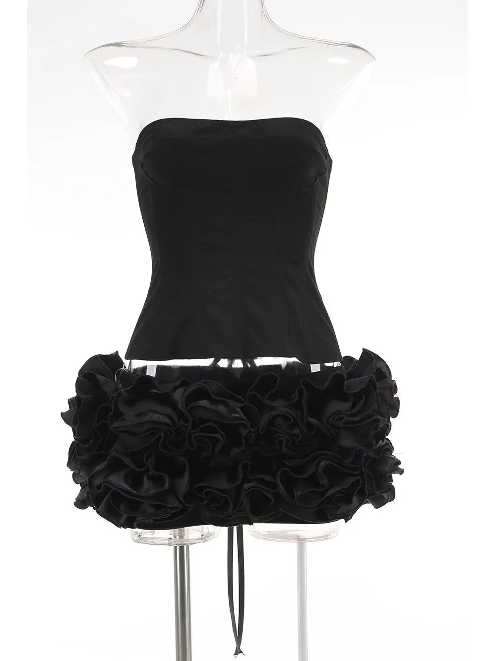 Twilight Ruffle Mini Skirt Set Fashion Closet Clothing