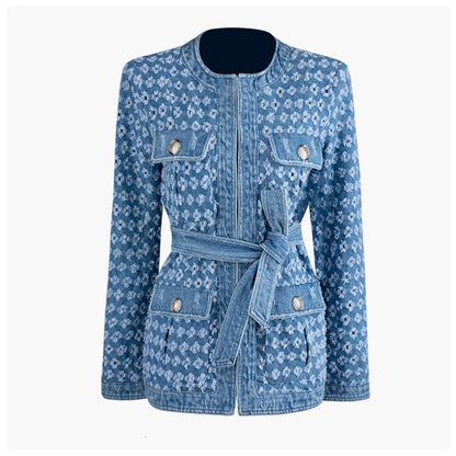 Vintage Blue Denim Jacket Fashion Closet Clothing
