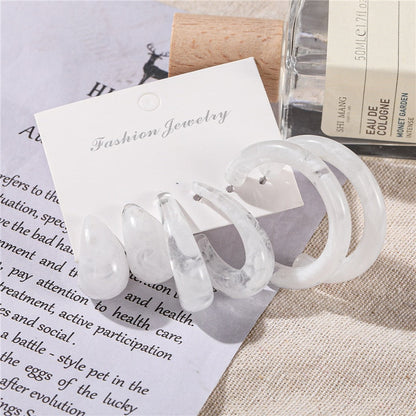 Vintage Earrings Set Fashion Closet Clothing