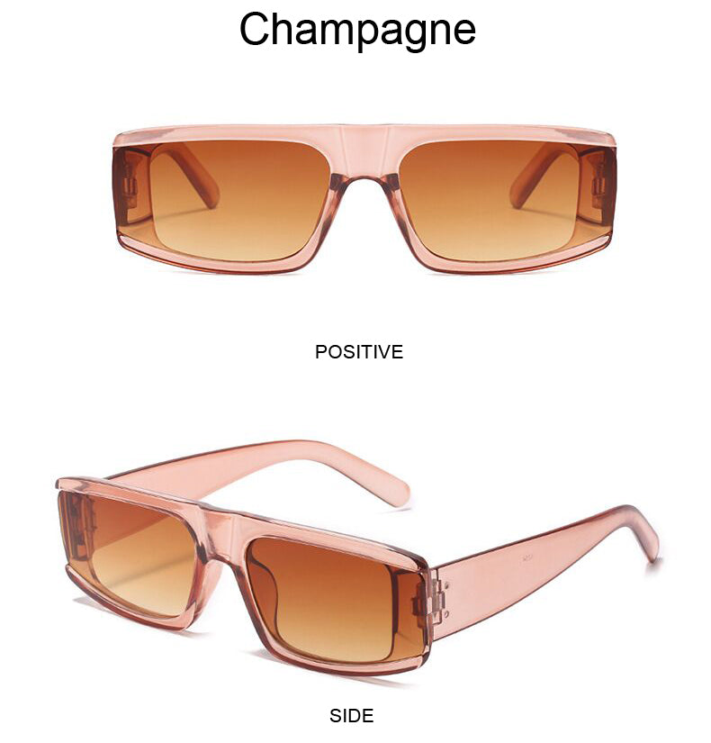 Vintage Rectangle Sunglasses Fashion Closet Clothing