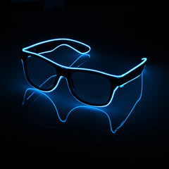 Wire LED Glowing Glasses Fashion Closet Clothing