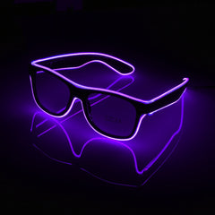Wire LED Glowing Glasses Fashion Closet Clothing
