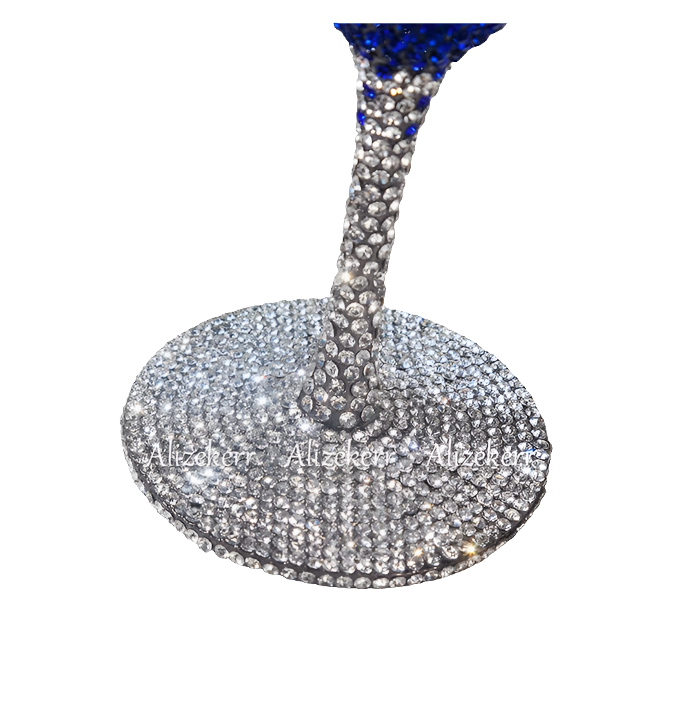 Cocktail Diamond Goblet Clutch Bag