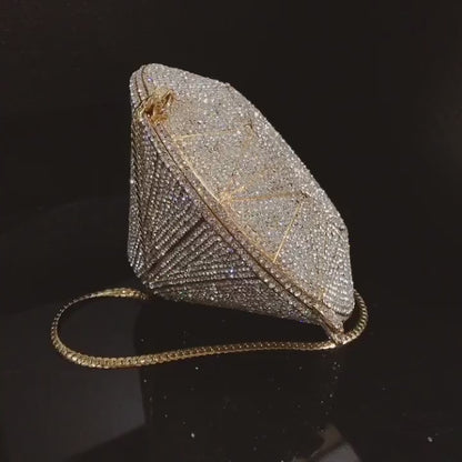 Diamond Clutch Crystal Mini Bag