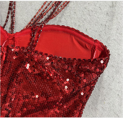 Angeli Sequined Dress