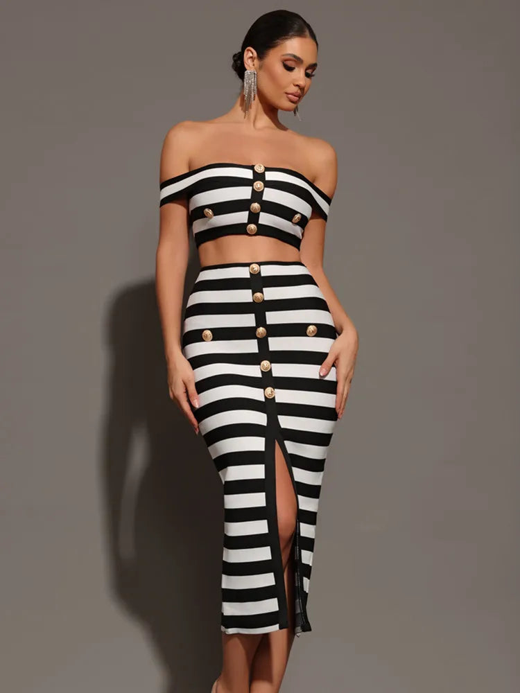 Jolene Bandage Skirt Set