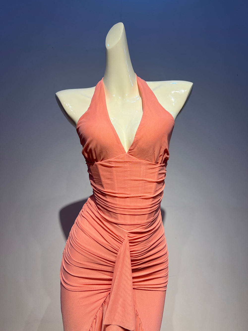 Lourna Ruched Maxi Dress