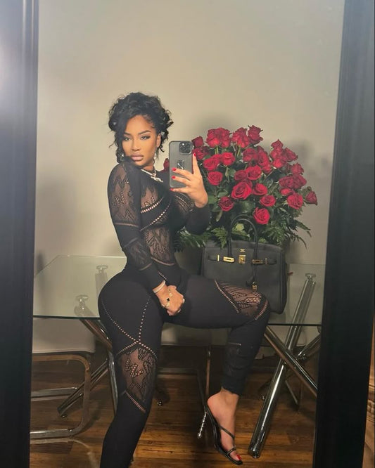 Carolyn Mesh Jumpsuit