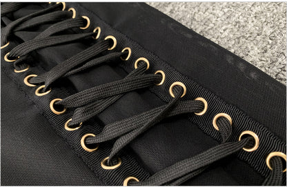 Diva Lace Up Mesh Pants