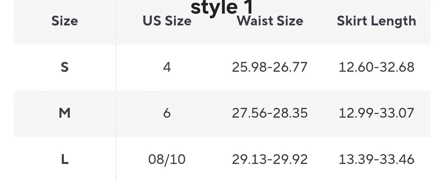 She Plaid High Waist Skirt