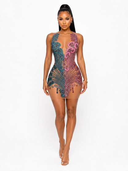Hue Luxury Mini Dress