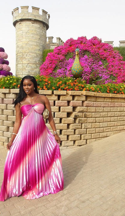 Estherly Gradient Maxi Dress