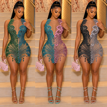 Hue Luxury Mini Dress