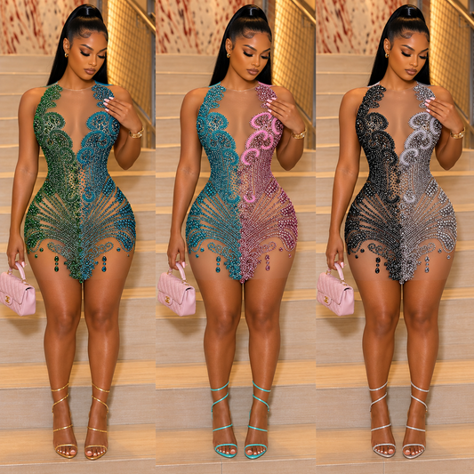 Hue Luxury Mini Dress