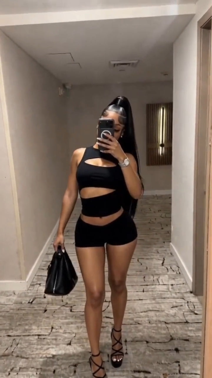 Mercilia Cropped Short Set