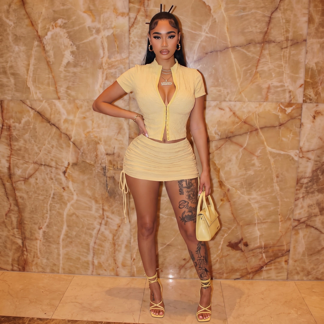 Ashlie Mini Skirt Set
