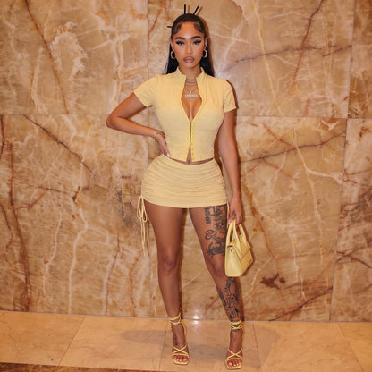Ashlie Mini Skirt Set