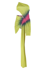 Ombre Cut Out Bodycon Dress