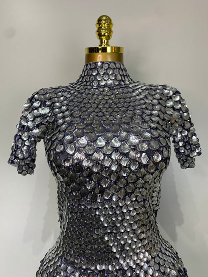 Life Of The Party Sequins Dress