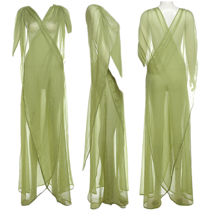 Tulum Sheer Maxi Dress