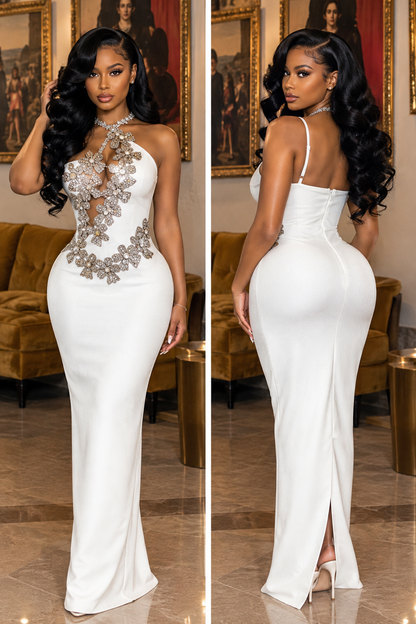 Anita Bodycon Bandage Maxi Dress
