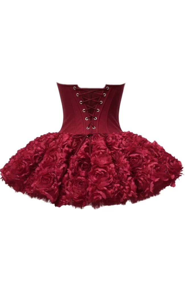 Princessa Floral Vorset Mini Dress