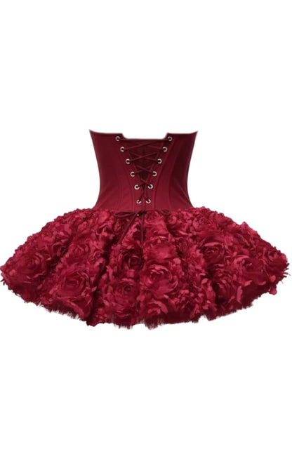 Princessa Floral Vorset Mini Dress